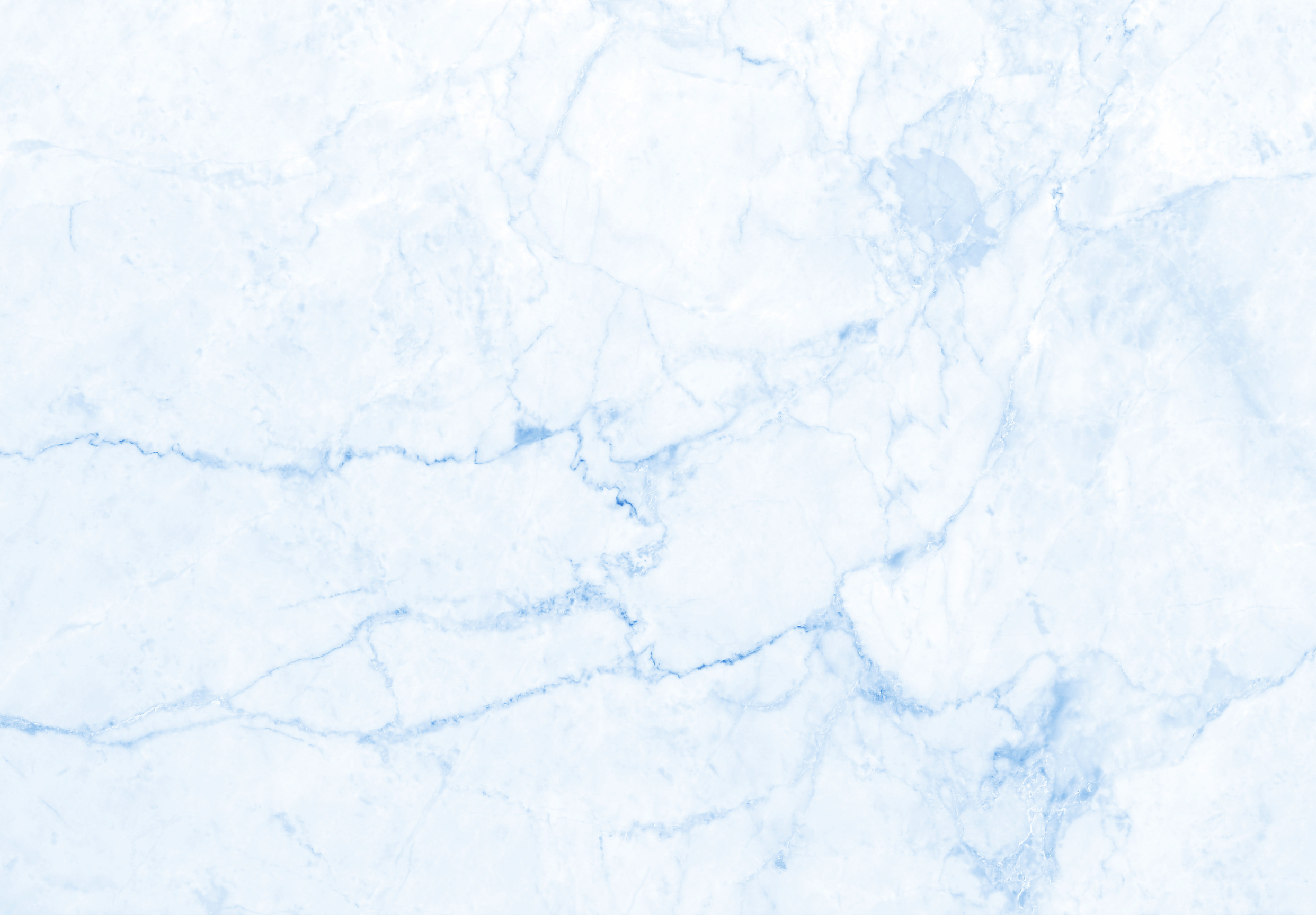 Bright blue marble background, for design and art.